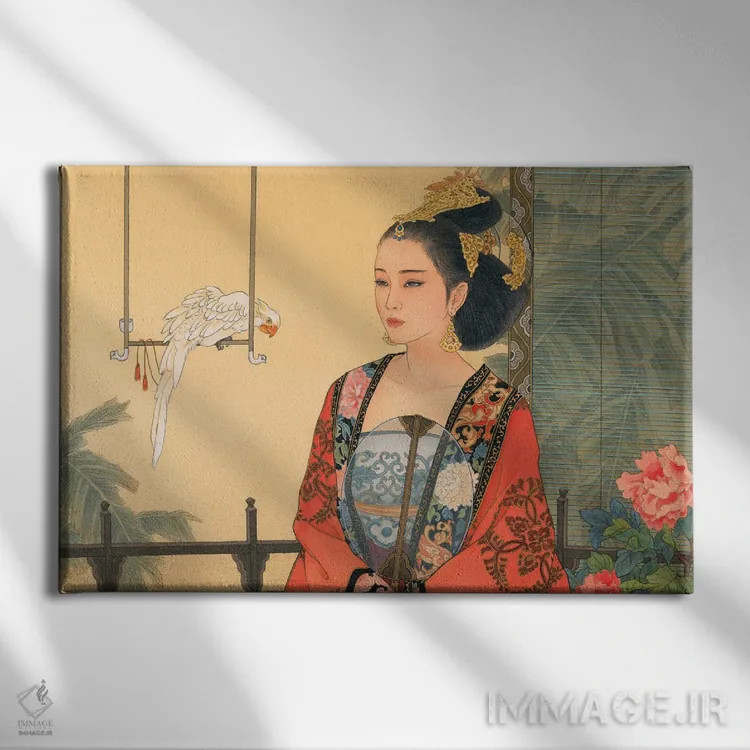 تابلو زیبایی از دور اثر کارولین آر یانگ - نمای روبهرو روی دیوار