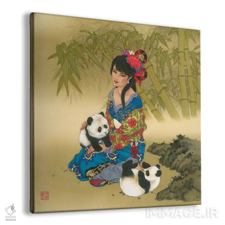 تابلو درهٔ ولوُنگ (چین) اثر کارولین آر یانگ - نمای پرسپکتیو محصول