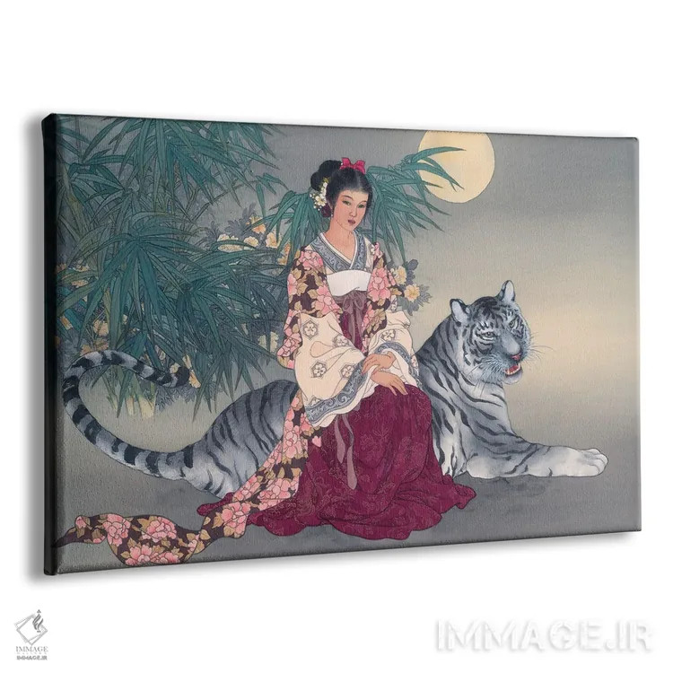 تابلو سفر معنوی اثر کارولین آر یانگ - نمای پرسپکتیو محصول