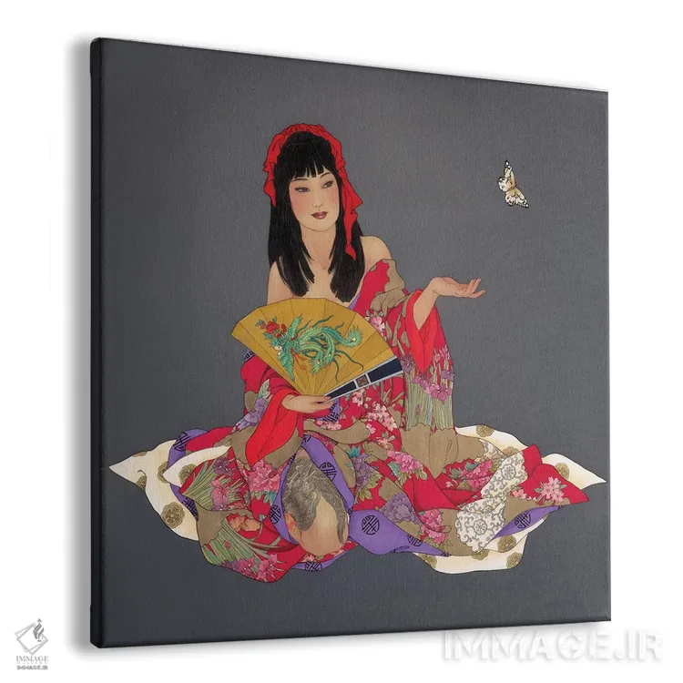 تابلو ققنوس برمیخیزد اثر کارولین آر یانگ - نمای پرسپکتیو محصول