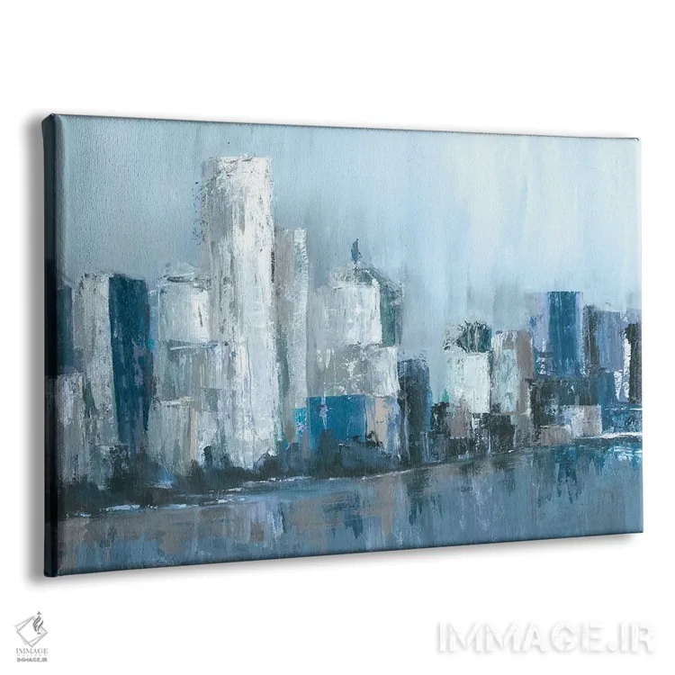 تابلو خطوط شهری (افق شهر) اثر سی جونز - نمای پرسپکتیو محصول