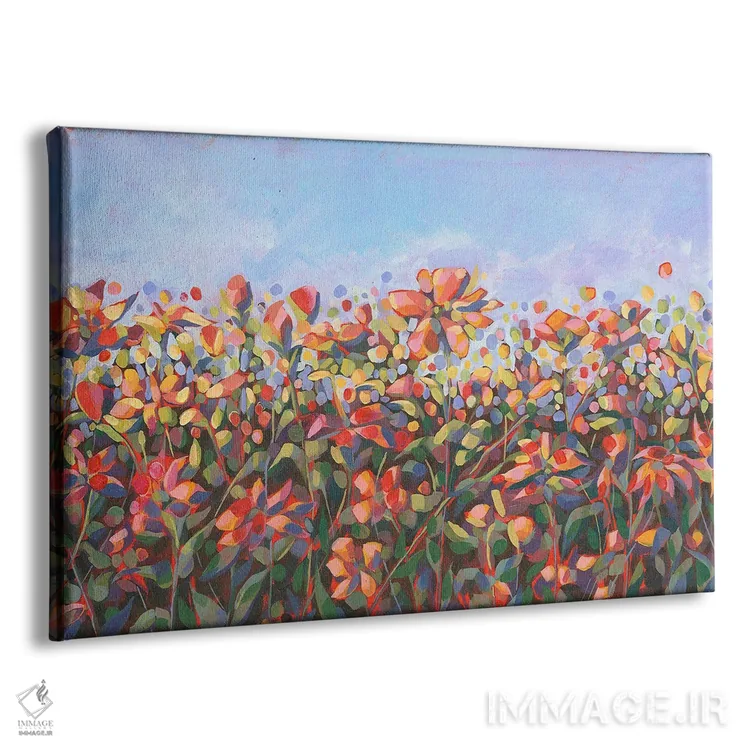 تابلو گرمای چمنزار اثر سیندی کافمن - نمای پرسپکتیو محصول