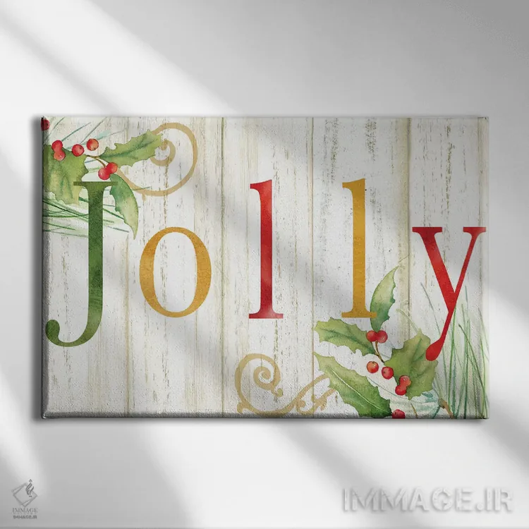 تابلو تابلوی چوبی سفید شوی شاد اثر سینتیا کولتر - نمای روبهرو روی دیوار