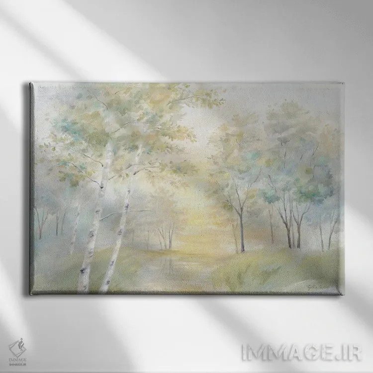 تابلو منظره درخشندگی آفتابی اثر سینتیا کولتر - نمای روبهرو روی دیوار
