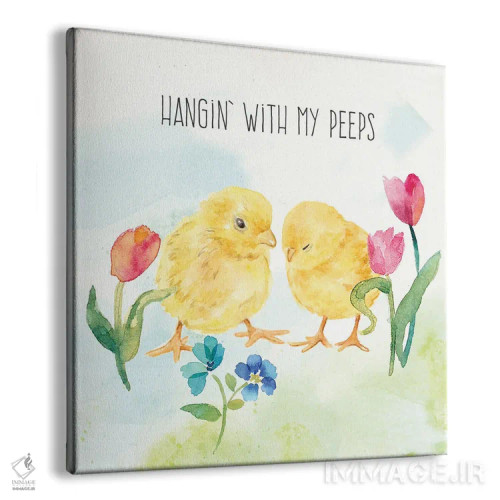 تابلو عید پاک مبارک III اثر سینتیا کولتر - نمای پرسپکتیو محصول