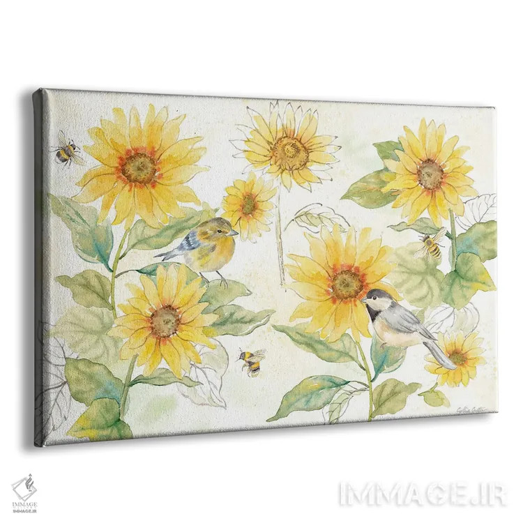 تابلو آفتاب زندگی من باش I اثر سینتیا کولتر - نمای پرسپکتیو محصول