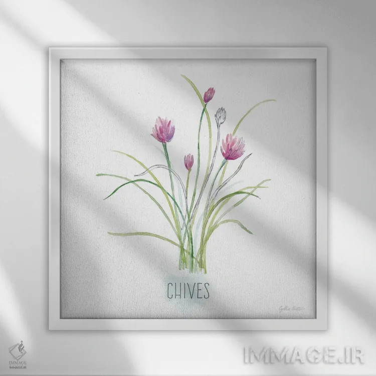 تابلو بگذار رشد کند XIII اثر سینتیا کولتر - نمای قابدار سفید