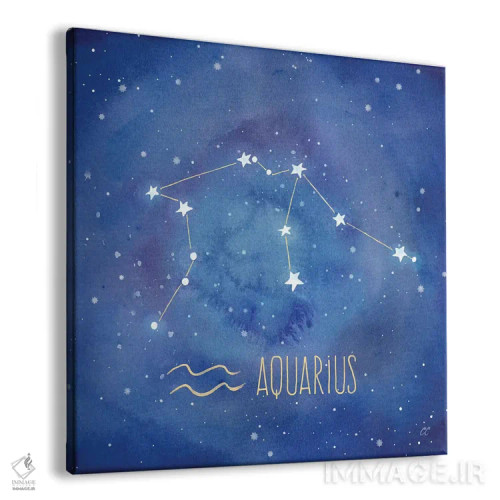 تابلو برج دلو (آکواریوس) اثر سینتیا کولتر - نمای پرسپکتیو محصول