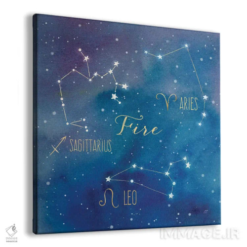 تابلو برج آتشی (صورت فلکی عنصر آتش) اثر سینتیا کولتر - نمای پرسپکتیو محصول