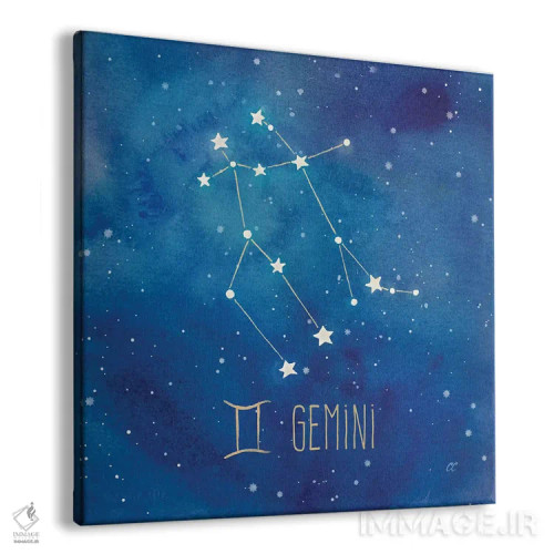 تابلو برج جوزا (جمنای) اثر سینتیا کولتر - نمای پرسپکتیو محصول