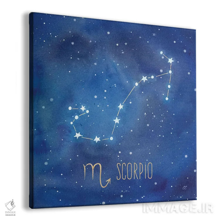 تابلو برج عقرب (اسکورپیون) اثر سینتیا کولتر - نمای پرسپکتیو محصول