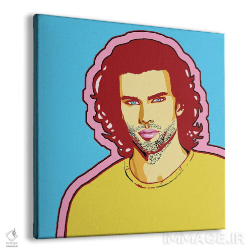 تابلو پسر عاشق زرد اثر کوری پلاملی - نمای پرسپکتیو محصول