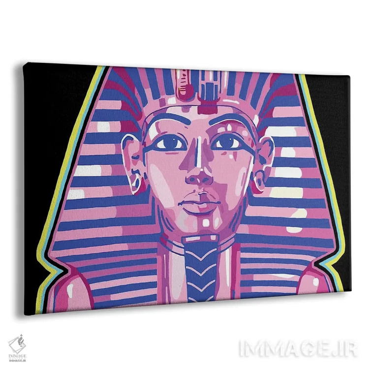 تابلو توتعنخآمون کیهانی (فرعون مصر) اثر کوری پلاملی - نمای پرسپکتیو محصول