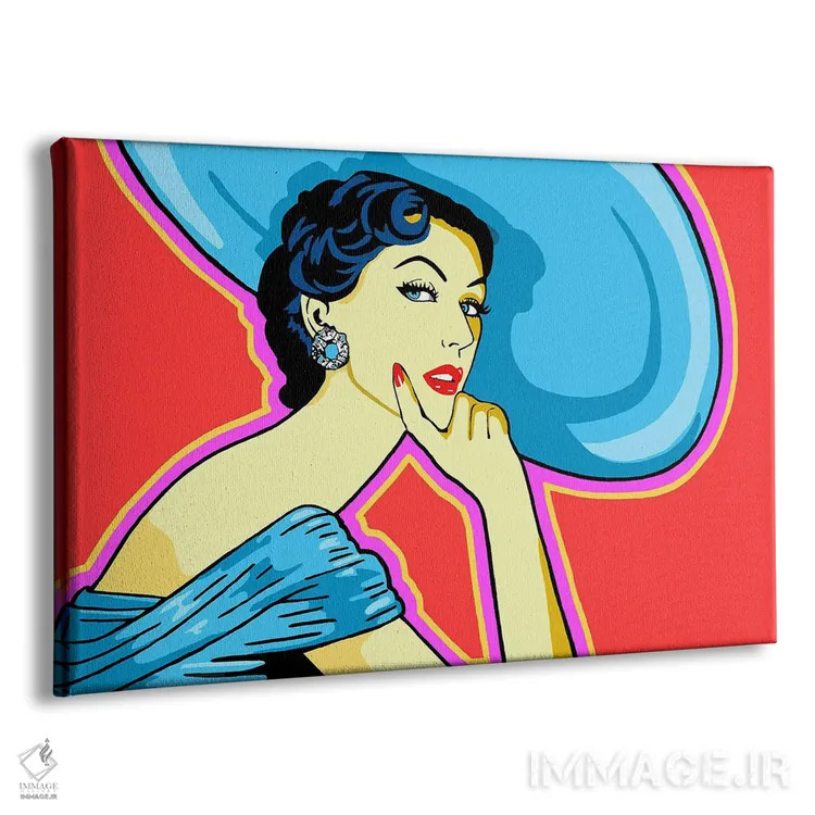 تابلو دوویما (مدل) اثر کوری پلاملی - نمای پرسپکتیو محصول