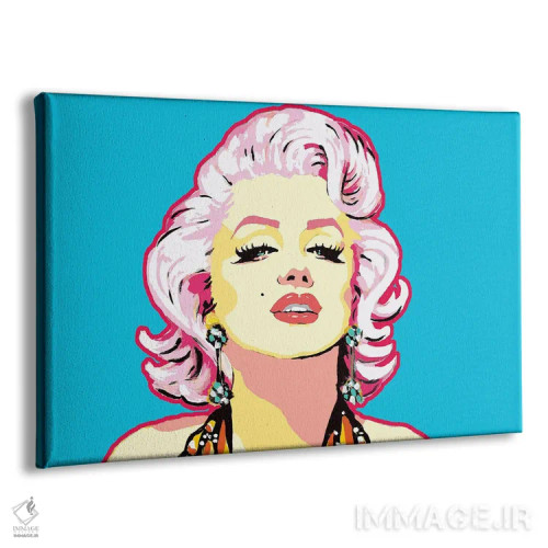 تابلو مرلین آبی اثر کوری پلاملی - نمای پرسپکتیو محصول