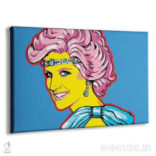 تابلو پرنسس دایانا اثر کوری پلاملی - نمای پرسپکتیو محصول