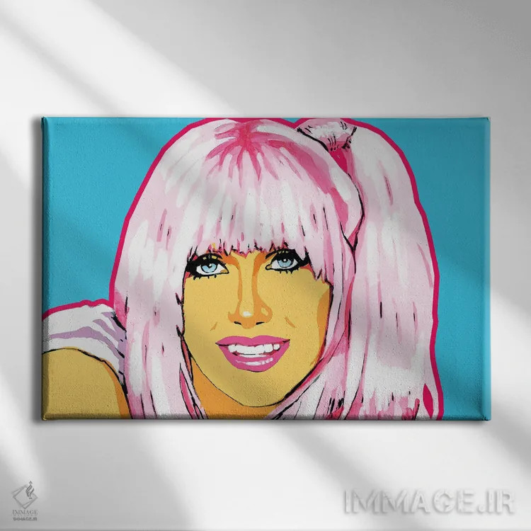 تابلو سوزان سامرز اثر کوری پلاملی - نمای روبهرو روی دیوار