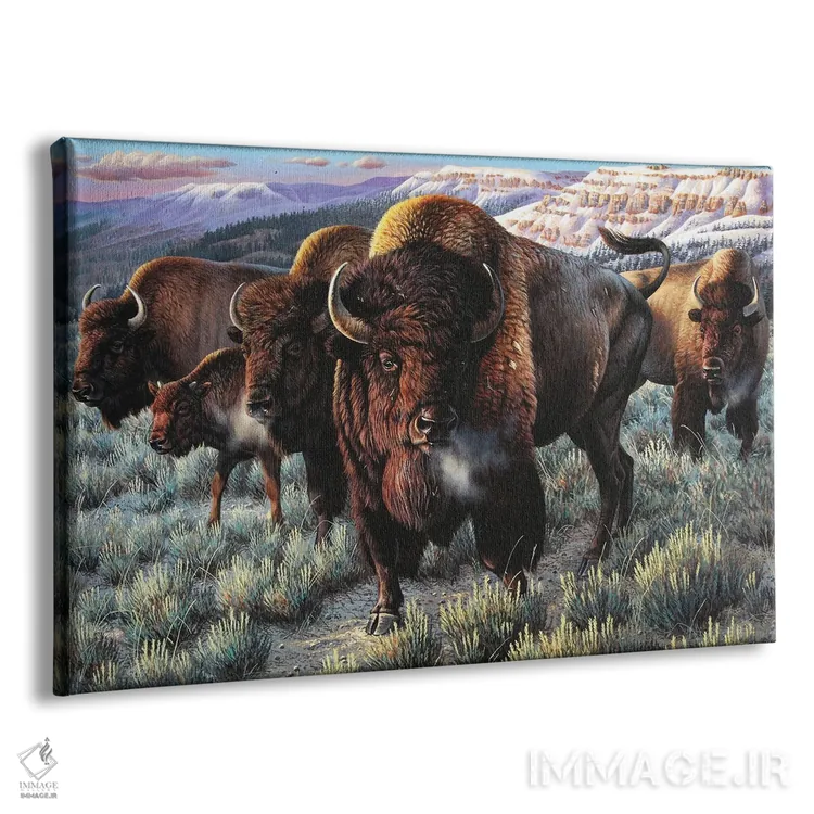 تابلو رعد و برق دشت اثر سنتی فیشر - نمای پرسپکتیو محصول