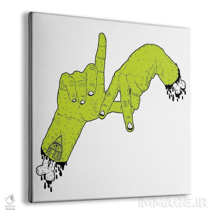 تابلو لسآنجلس (شهر آمریکا) اثر نیک کوکوزا - نمای پرسپکتیو محصول