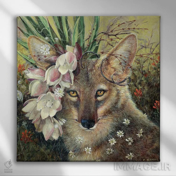 تابلو زیبایی دره مرگ اثر کارولین اشمیتز - نمای روبهرو روی دیوار