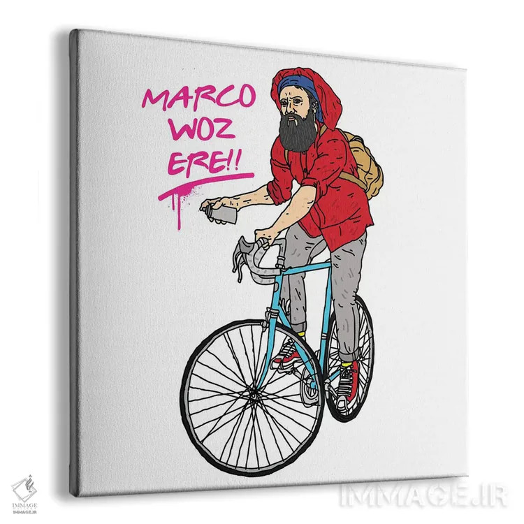 تابلو مارکو پولو (کاوشگر) اثر نیک کوکوزا - نمای پرسپکتیو محصول