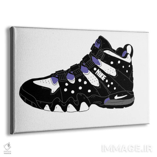 تابلو بارکلی ۹۴ (مدل کتانی) اثر نیک کوکوزا - نمای پرسپکتیو محصول