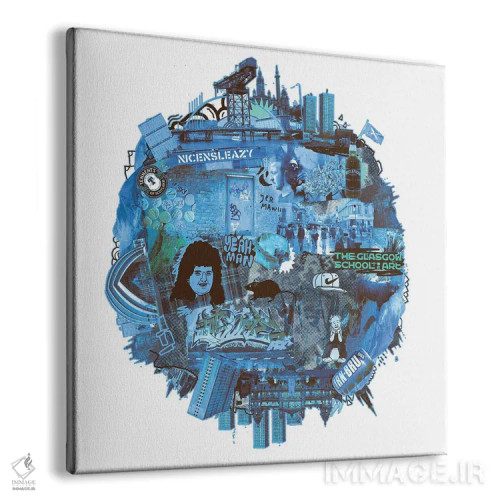 تابلو گلاسگو (شهر اسکاتلند) اثر نیک کوکوزا - نمای پرسپکتیو محصول
