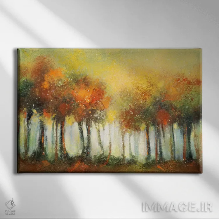 تابلو سرزمین دورافتاده ۶ - نمای روبهرو روی دیوار