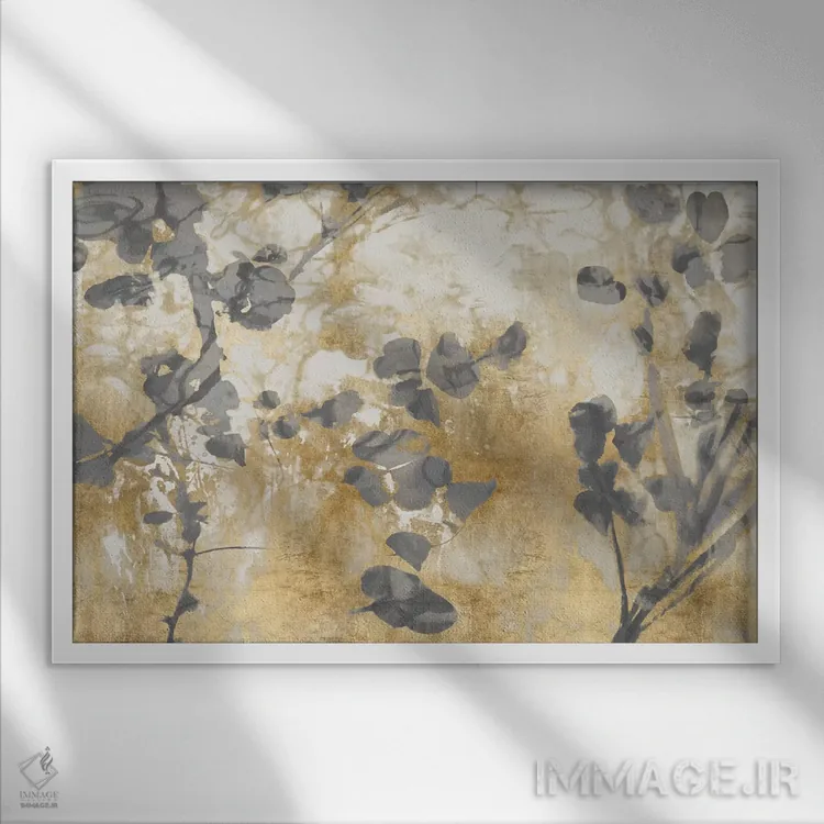 تابلو راه طبیعت ۴ اثر دنیل کارسون - نمای قابدار سفید