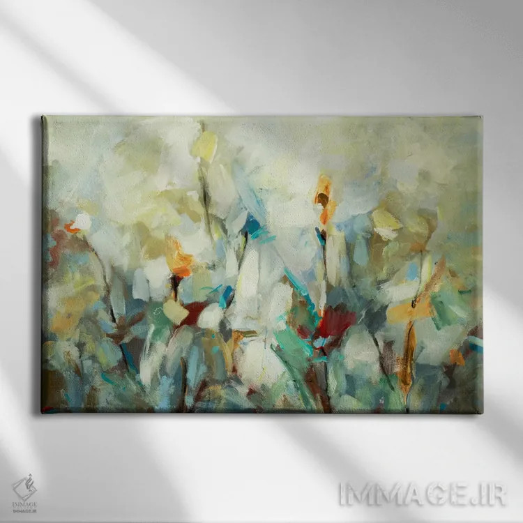 تابلو سرود مونِه ۵ - نمای روبهرو روی دیوار