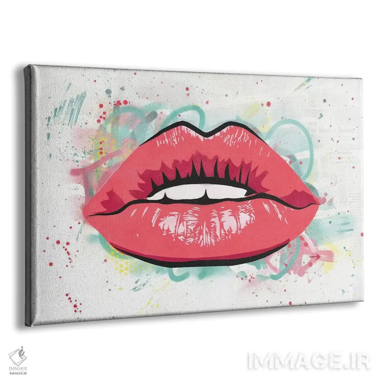 تابلو بوسه اثر دکوتا باور - نمای پرسپکتیو محصول