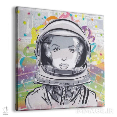 تابلو آسترو مونرو (نام خاص) اثر دکوتا باور - نمای پرسپکتیو محصول