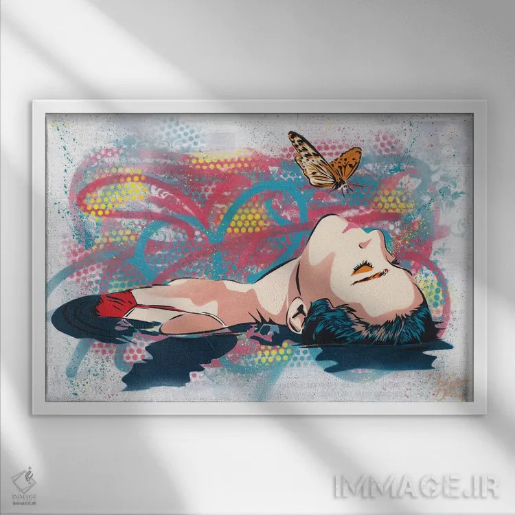 تابلو دوست صمیمی جدید اثر دکوتا باور - نمای قابدار سفید