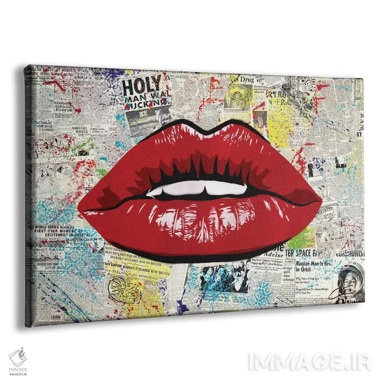 تابلو اولین بوسه اثر دکوتا باور - نمای پرسپکتیو محصول