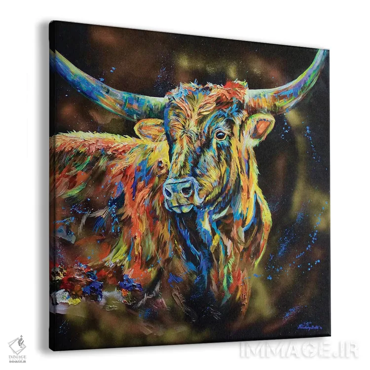 تابلو رئیس اثر لیندزی دال - نمای پرسپکتیو محصول