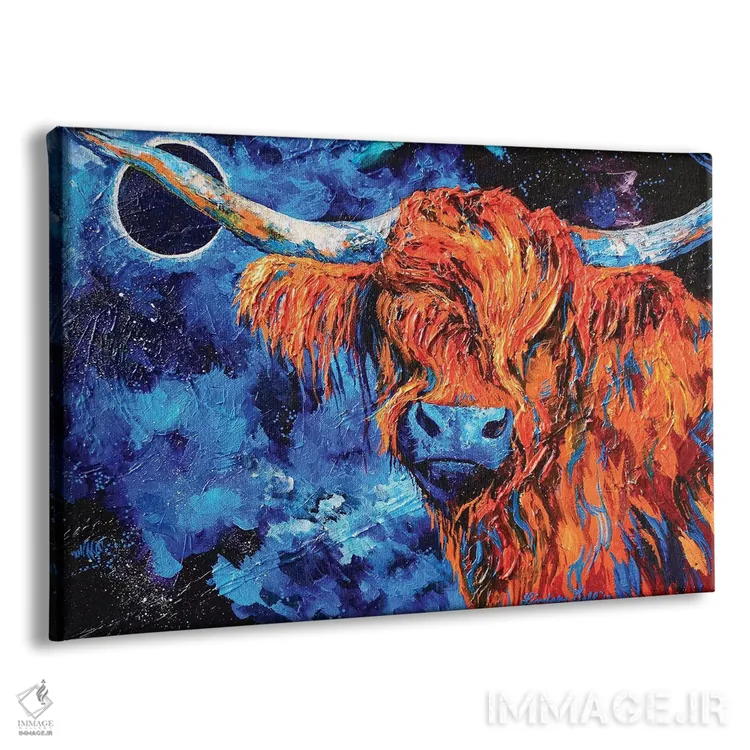 تابلو کسوف کامل بلندیها / کوهستان اثر لیندزی دال - نمای پرسپکتیو محصول