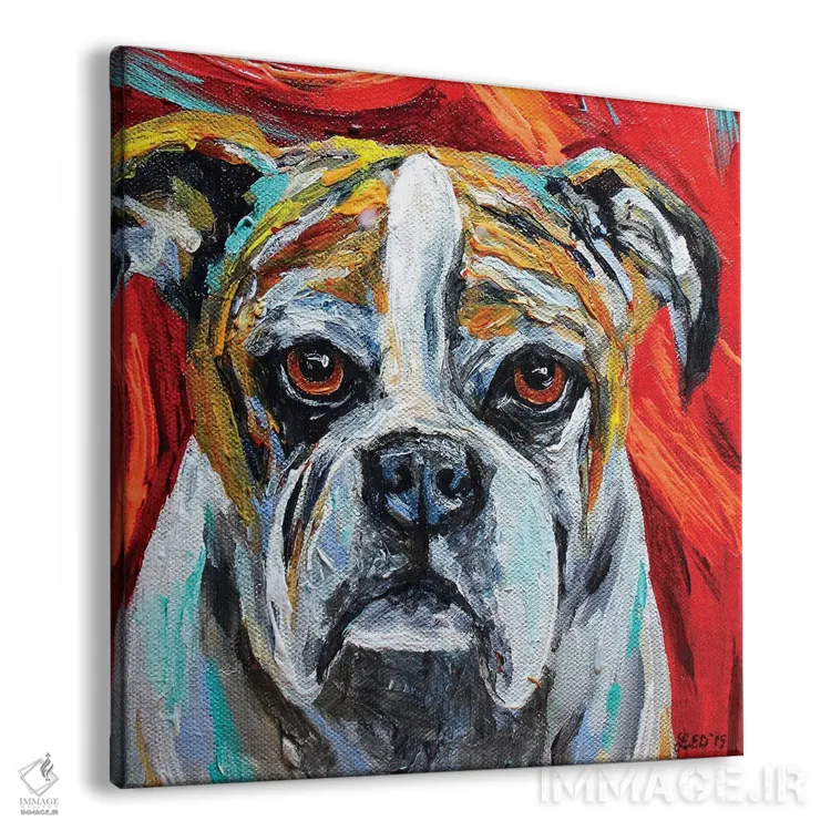 تابلو وینستون (نام خاص) اثر لیندزی دال - نمای پرسپکتیو محصول