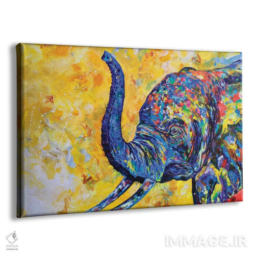 تابلو فنفتی (نوعی تزیین رنگی کیک) اثر لیندزی دال - نمای پرسپکتیو محصول