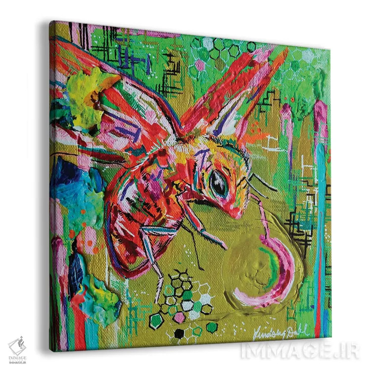 تابلو بوز II اثر لیندزی دال - نمای پرسپکتیو محصول