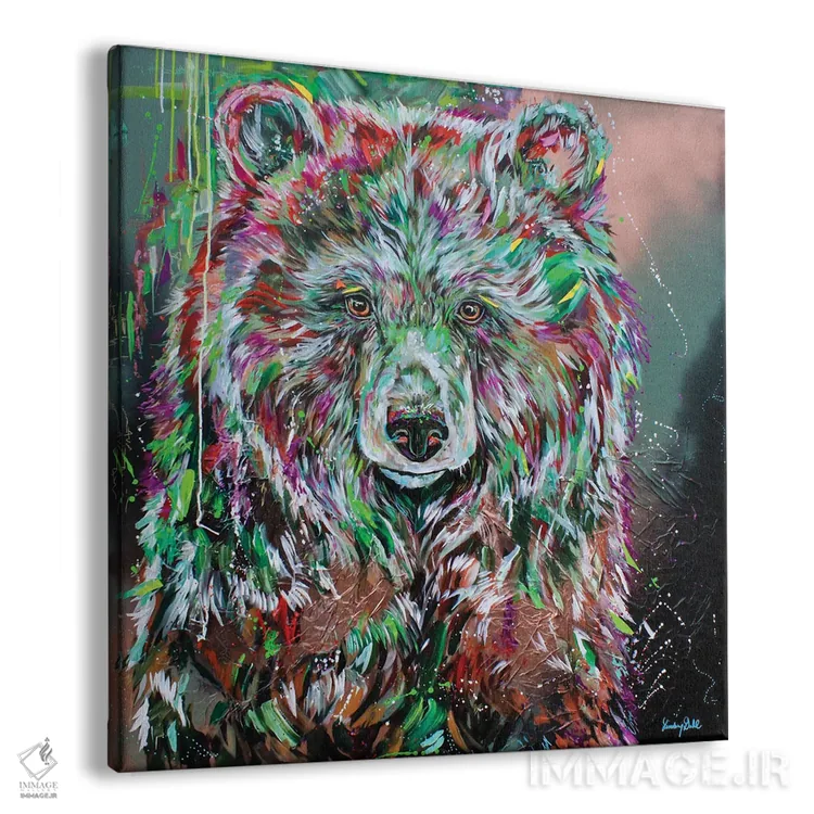 تابلو توت سیاه اثر لیندزی دال - نمای پرسپکتیو محصول