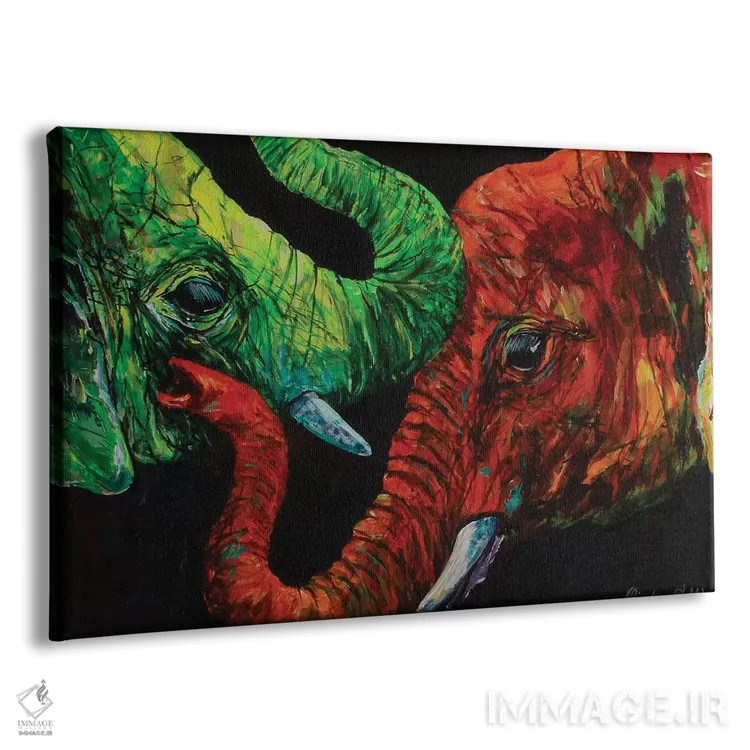 تابلو لیمو و سس سیرراچا اثر لیندزی دال - نمای پرسپکتیو محصول