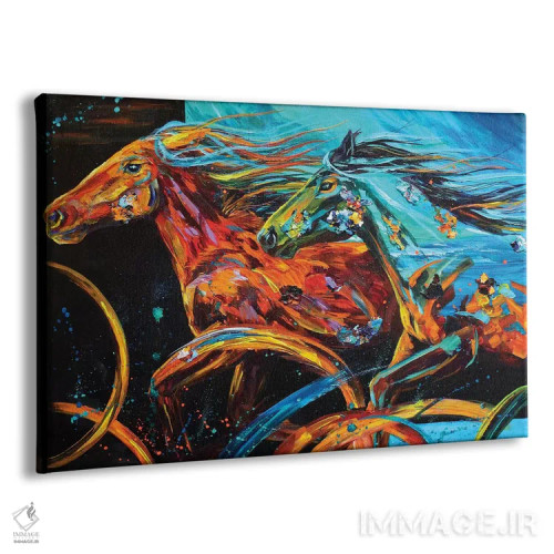 تابلو خارج از مسیر اثر لیندزی دال - نمای پرسپکتیو محصول
