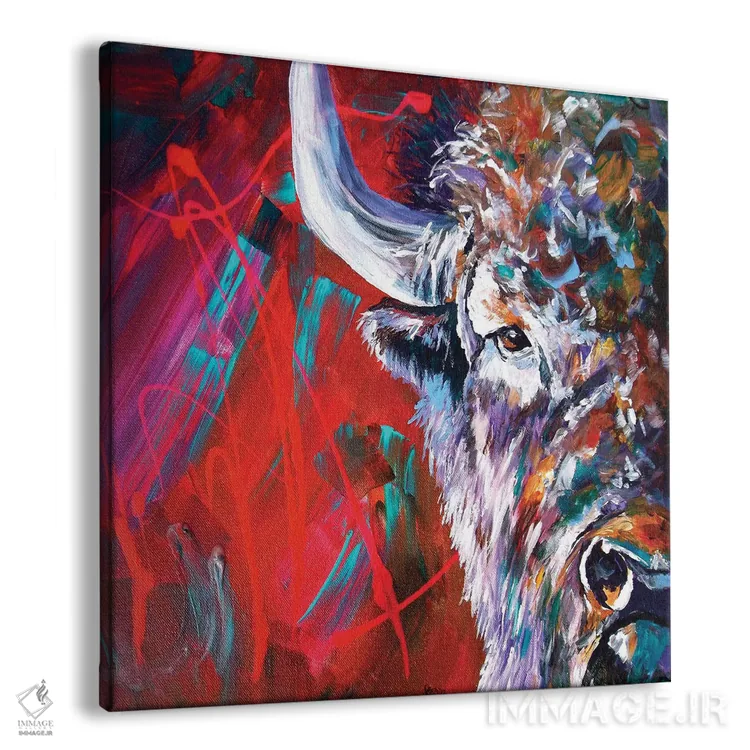 تابلو فقط نیمه گوش دادن اثر لیندزی دال - نمای پرسپکتیو محصول