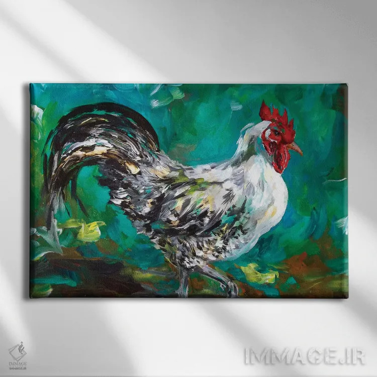 تابلو سیاه و سفید اثر لیندزی دال - نمای روبهرو روی دیوار