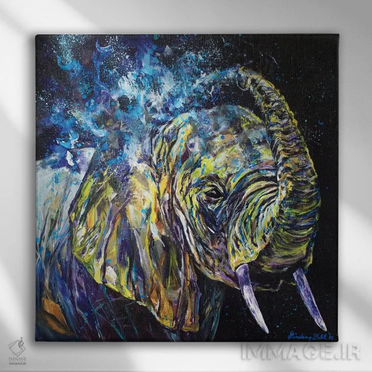 تابلو تازهکننده اثر لیندزی دال - نمای روبهرو روی دیوار