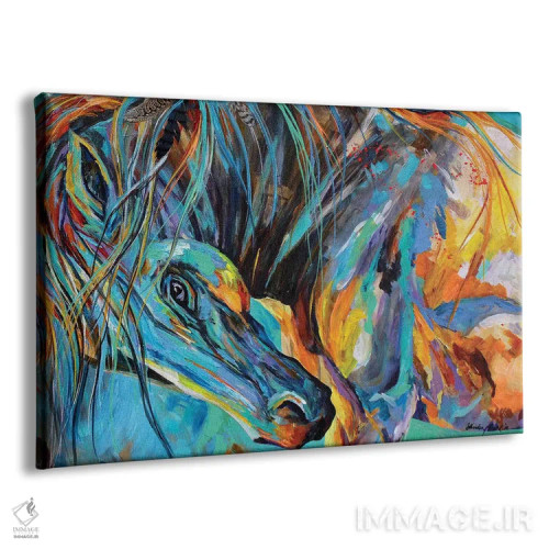 تابلو سایهها اثر لیندزی دال - نمای پرسپکتیو محصول