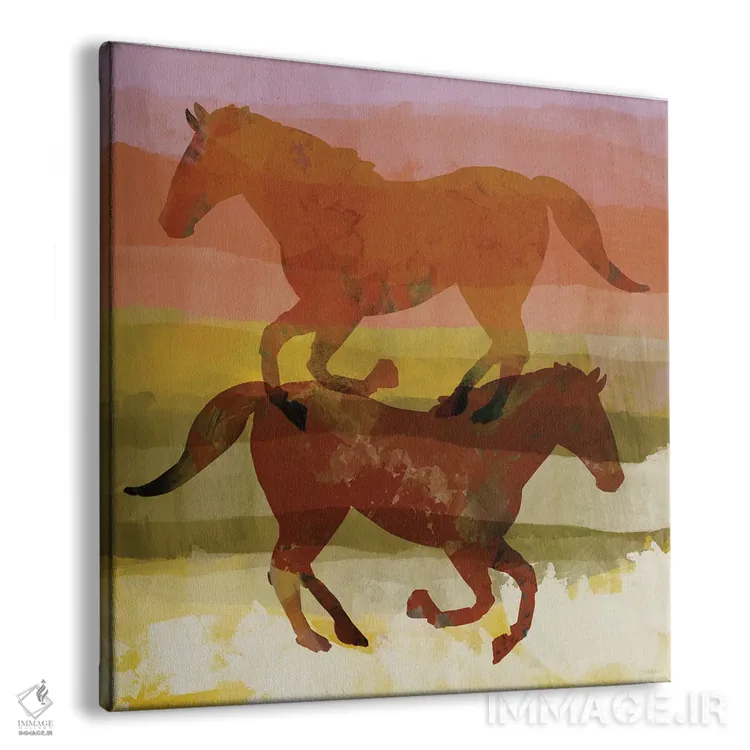 تابلو فانتزی اسب I اثر دن منیلی - نمای پرسپکتیو محصول
