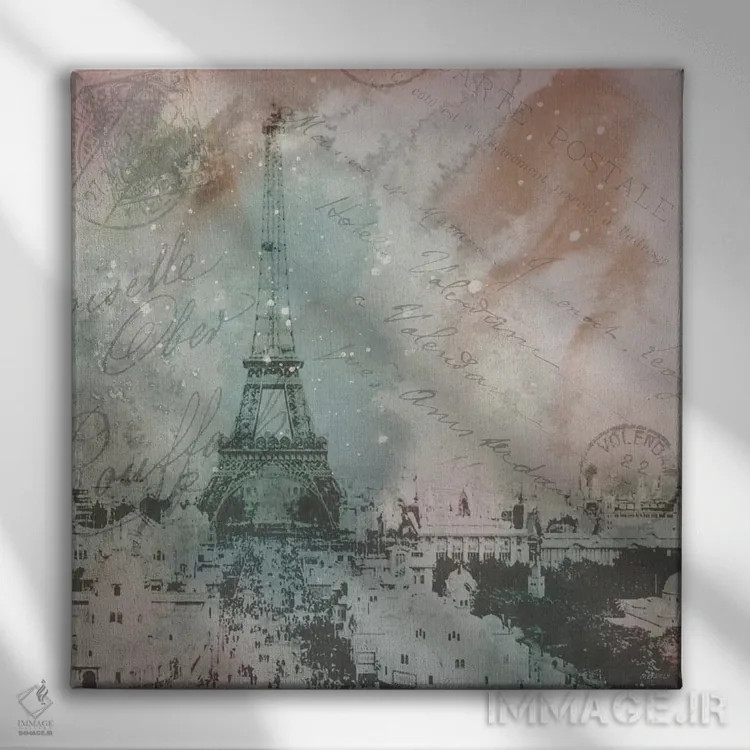 تابلو اروپای قدیمی I اثر دن منیلی - نمای روبهرو روی دیوار