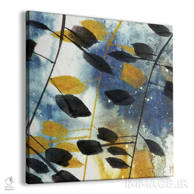 تابلو برگهای پاییزی I اثر دن منیلی - نمای پرسپکتیو محصول