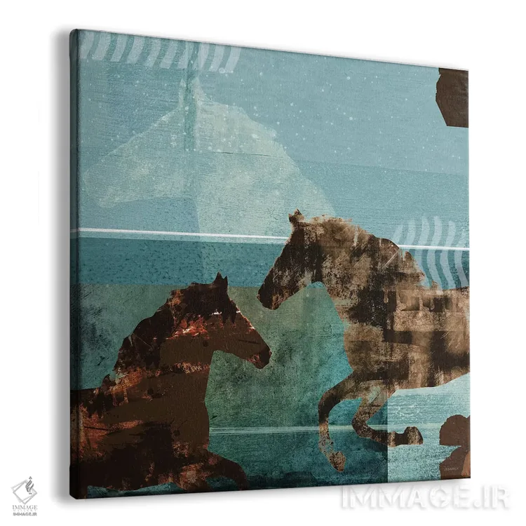 تابلو اطراف اصطبل I اثر دن منیلی - نمای پرسپکتیو محصول